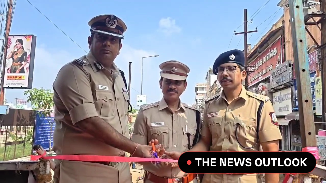 தீபாவளி கூட்ட நெரிசலை கண்காணிக்க திருச்சி என்.எஸ்.பி சாலையில் புறக்காவல் நிலையம் திறப்பு! - 2