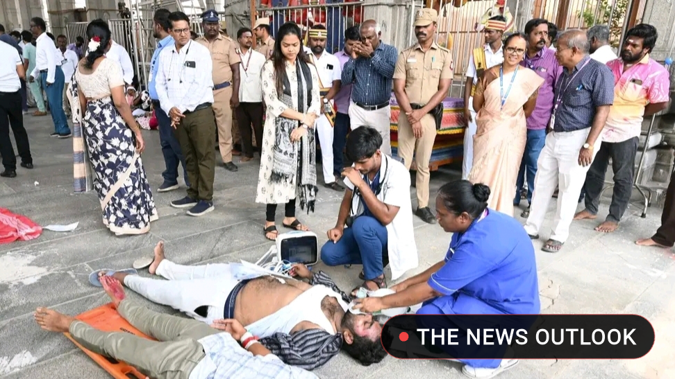 திருவண்ணாமலை கோயிலில் அவசரகால மீட்புப் பணிகள் குறித்த ஒத்திகை நிகழ்ச்சி!