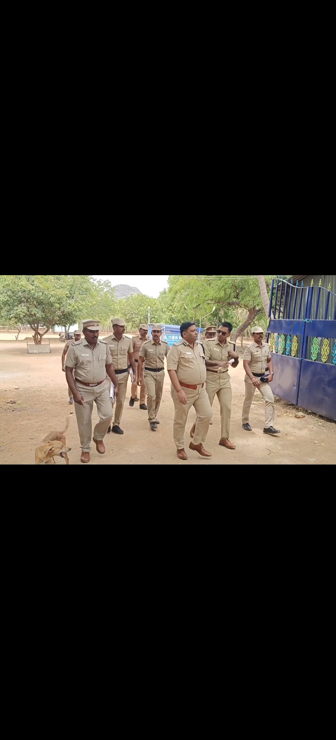 சதுரகிரி ஆடி அமாவாசை திருவிழா: தாணிப்பாறை அடிவாரத்தில் டிஐஜி மற்றும் எஸ்பிக்கள் நேரில் ஆய்வு