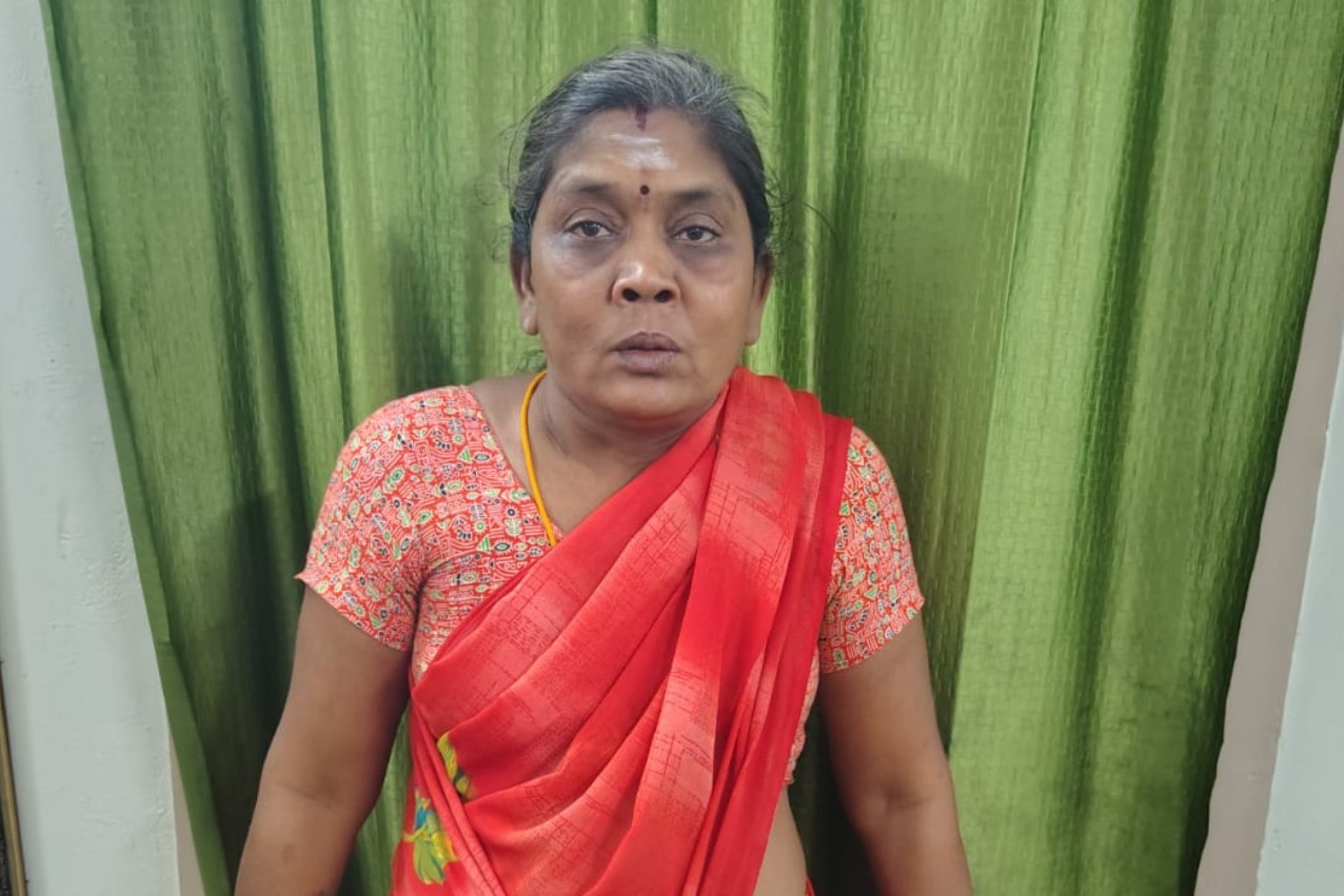 கோவிலுக்கு வந்த பக்தரிடம் நகை திருட்டு… சிசிடிவி உதவியால் பெண் கைது!