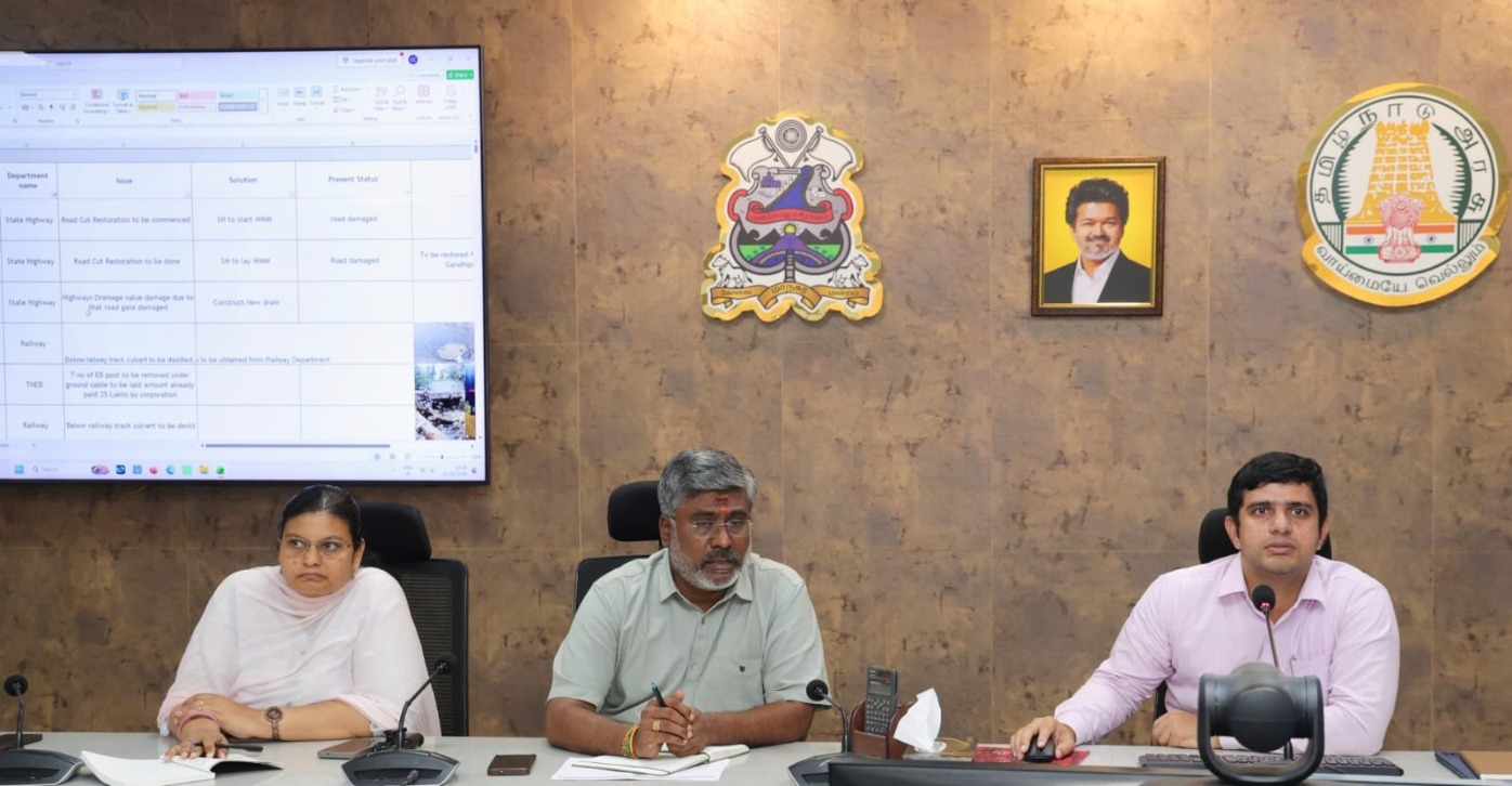 பணிகளை முடுக்கி விட்ட கோவை ஆணையாளர் - மிக கனமழை எச்சரிக்கை