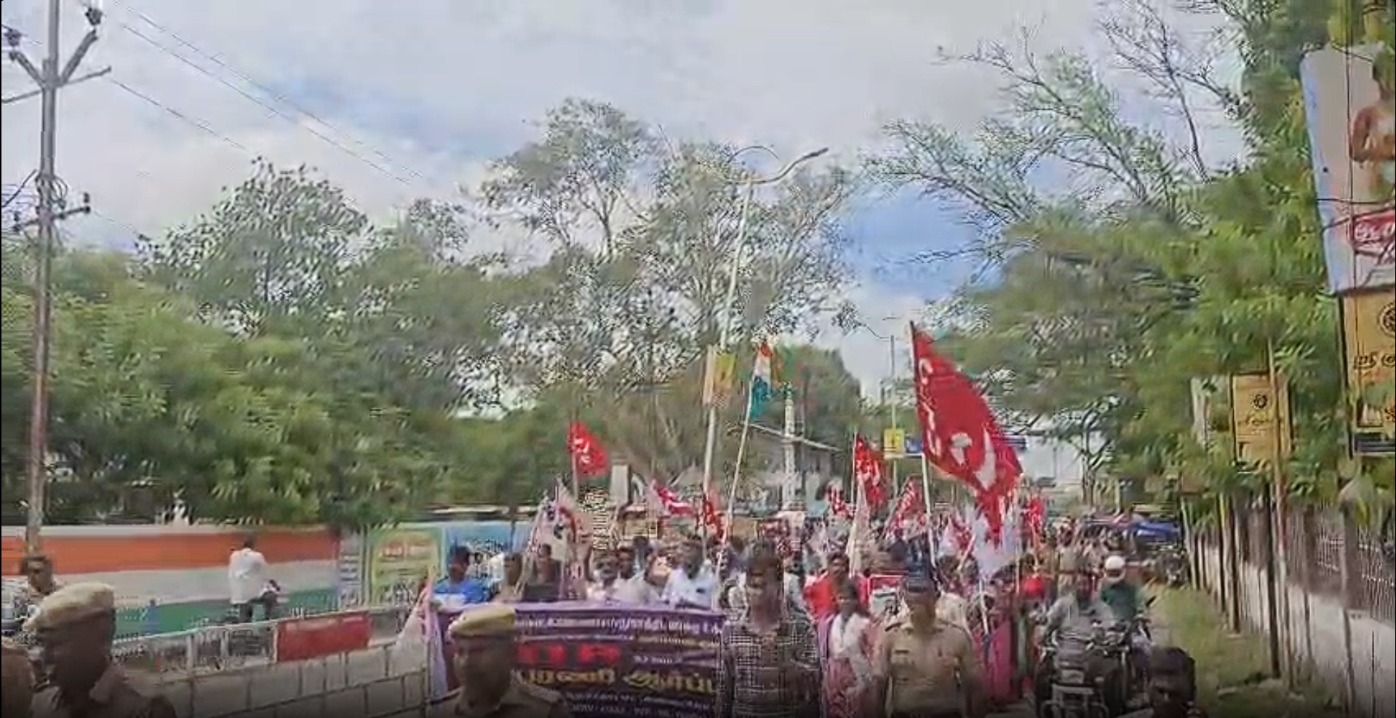 எஸ்.ஐ.ஆர் திட்டத்தை திரும்பப் பெற வலியுறுத்தி பொதுவுடமை இயக்கங்கள் ஆர்ப்பாட்டம்