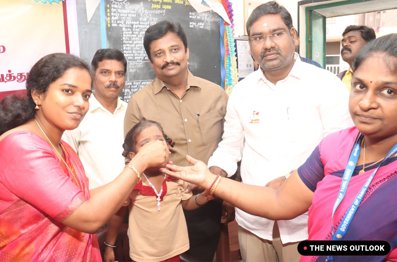 குழந்தைகளுக்கு வைட்டமின் 'ஏ' திரவம் வழங்கும் முகாம் தொடக்கம்