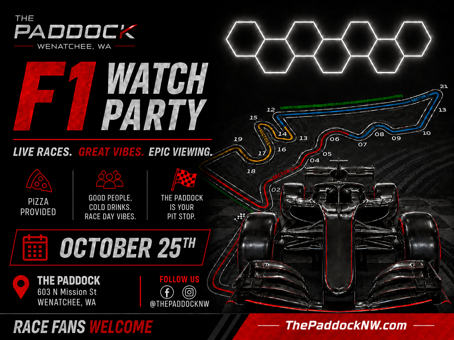 Formula 1 US Grand Prix Watch Party