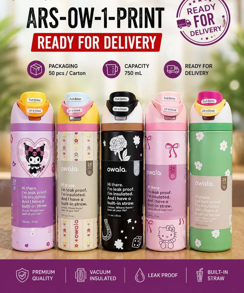 0wala Free SIp Insulated Water Bottle