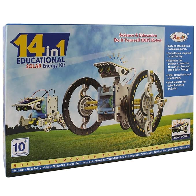 STEM 14-in-1 Solar Power Robots Creation Toy