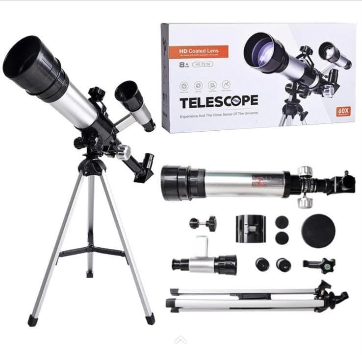 60X HD Coated Lens Astronomical Refractor Telescope