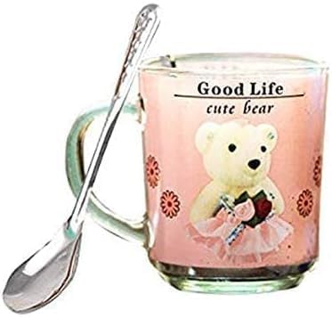 Good Life Cute Bear Pink Ceramic Coffee Mug