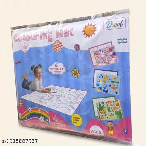 Reusable DIY Kids Colouring Mat