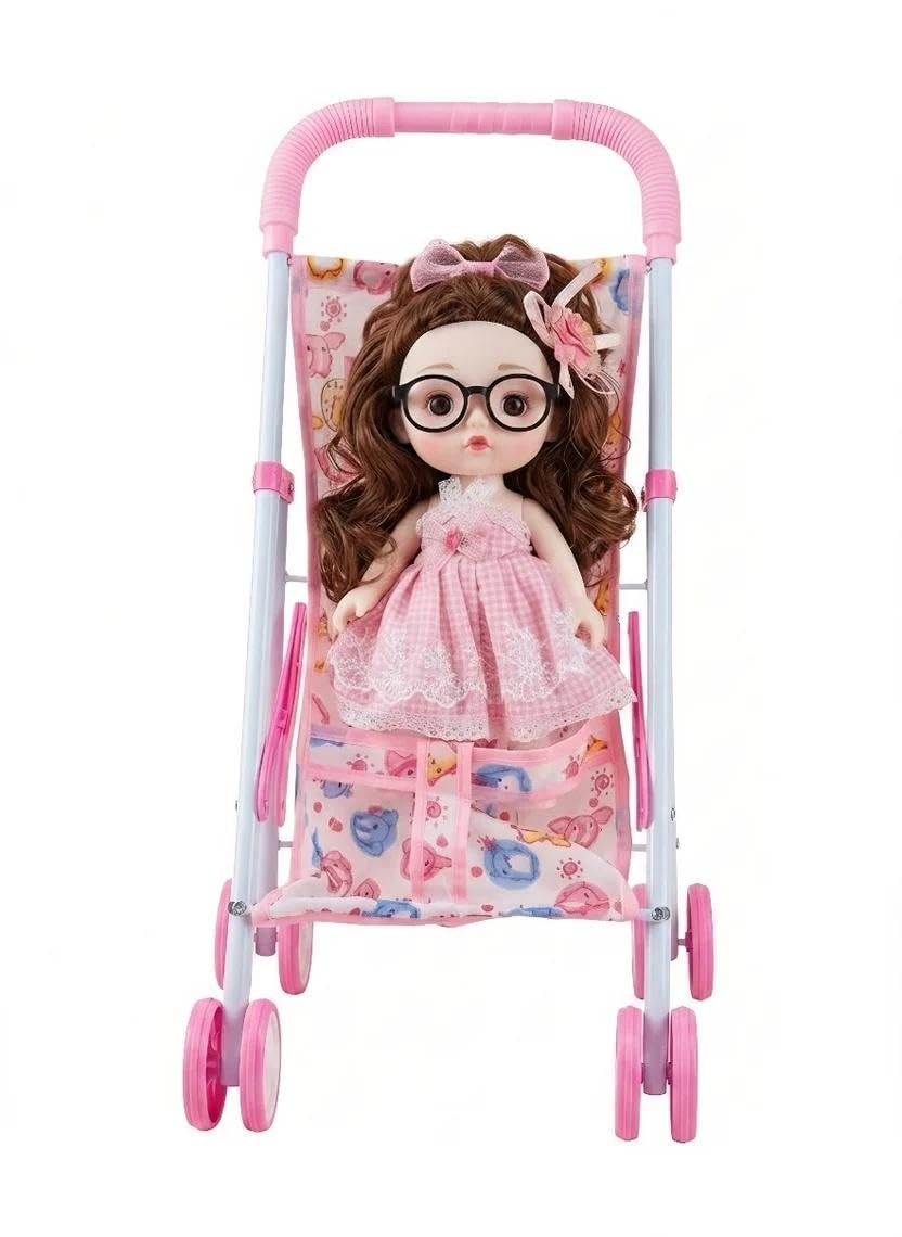 Doll With Stroller