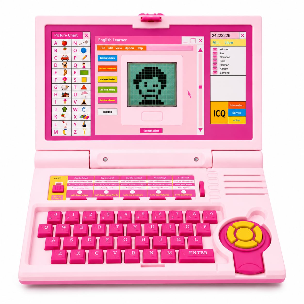 Educational Kids Laptop Learning Toy