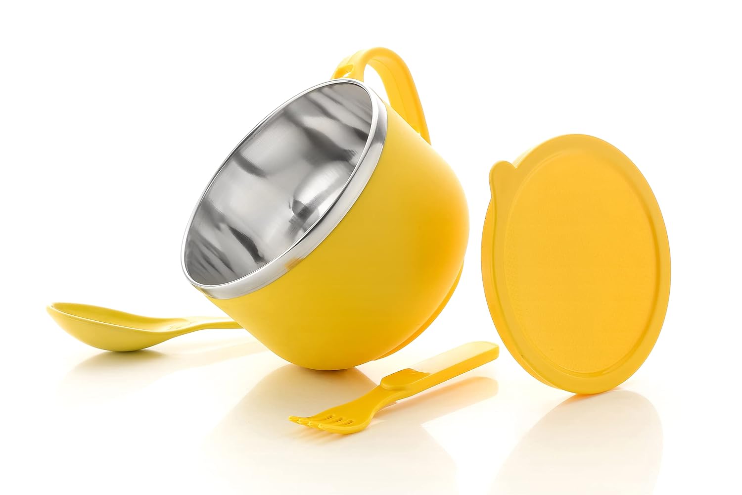Maggi Noodles & Soup Bowl with Spoon & Fork