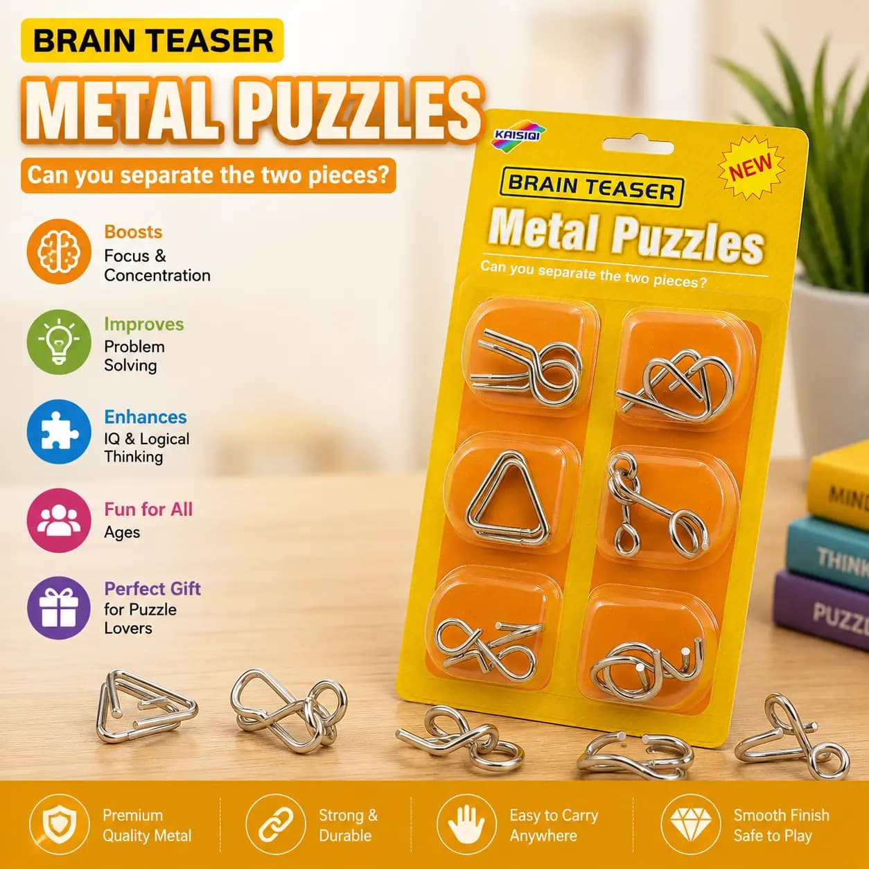 Metal Puzzle Game