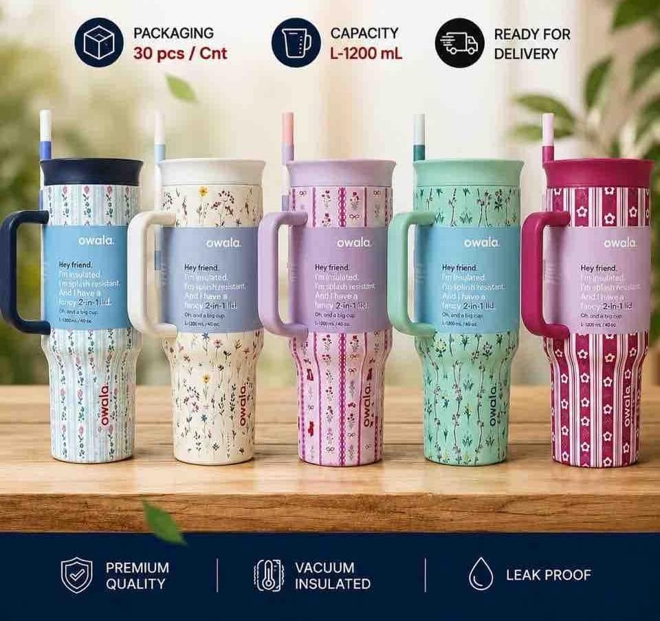 Owala Insulated Stainless Steel Tumbler with Straw 1200ml 