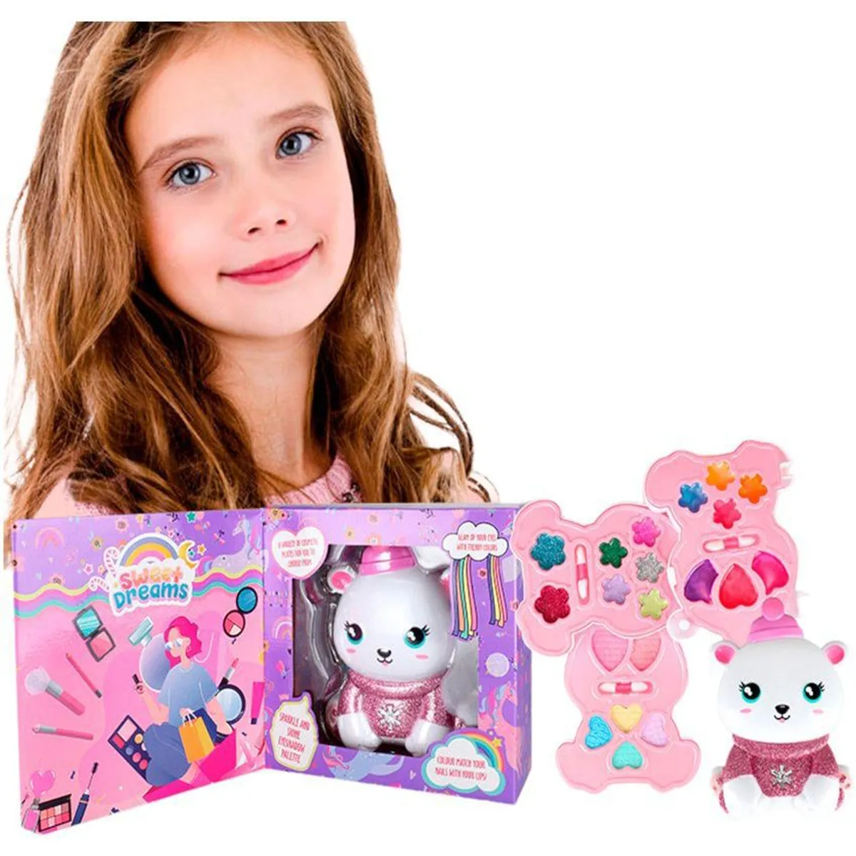 Teddy Portable Makeup Kit for Girls