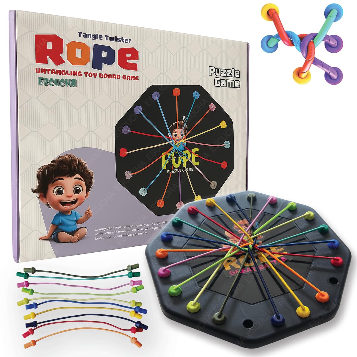 Rope Challenge Board Game