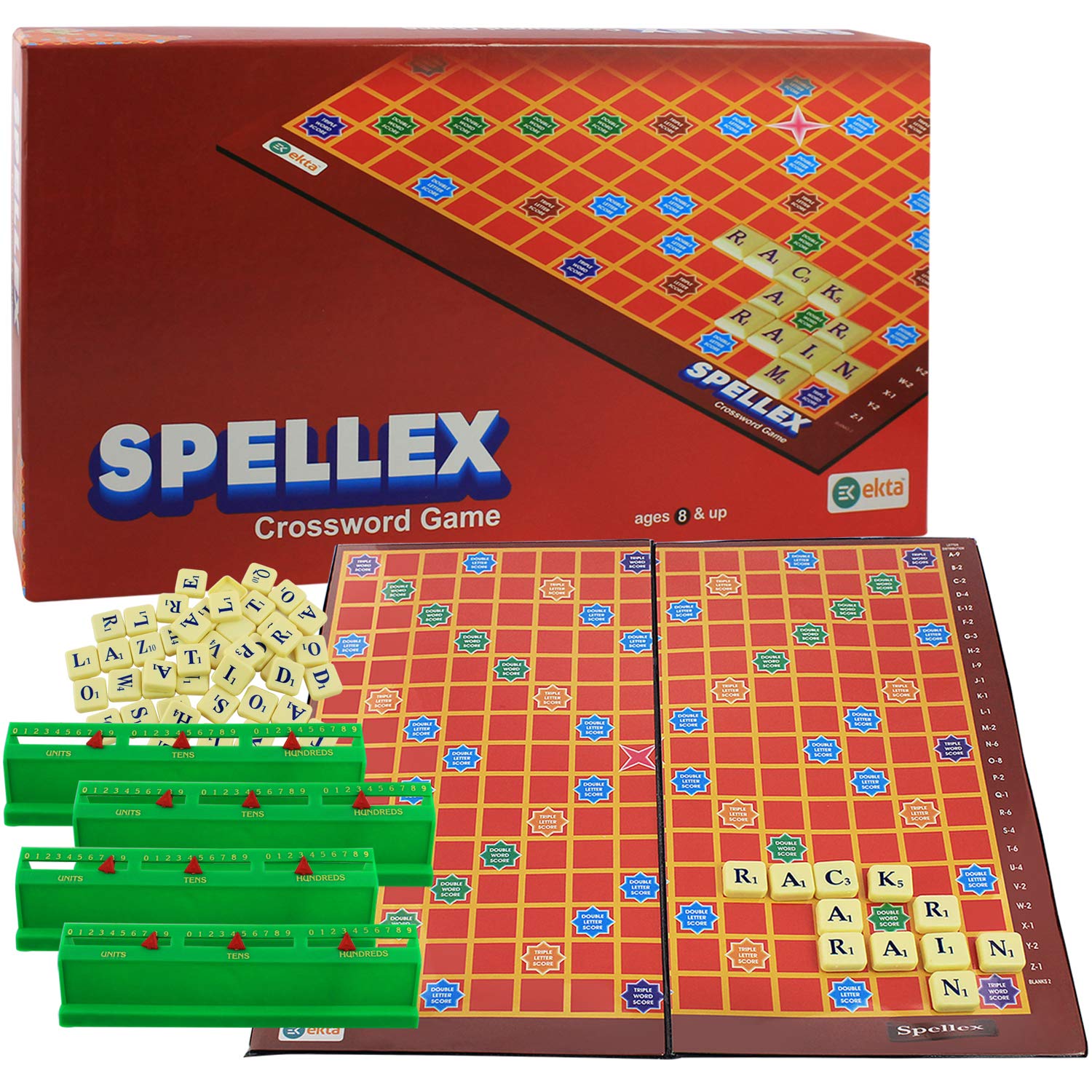 EKTA Spellex Indoor Board Game Set