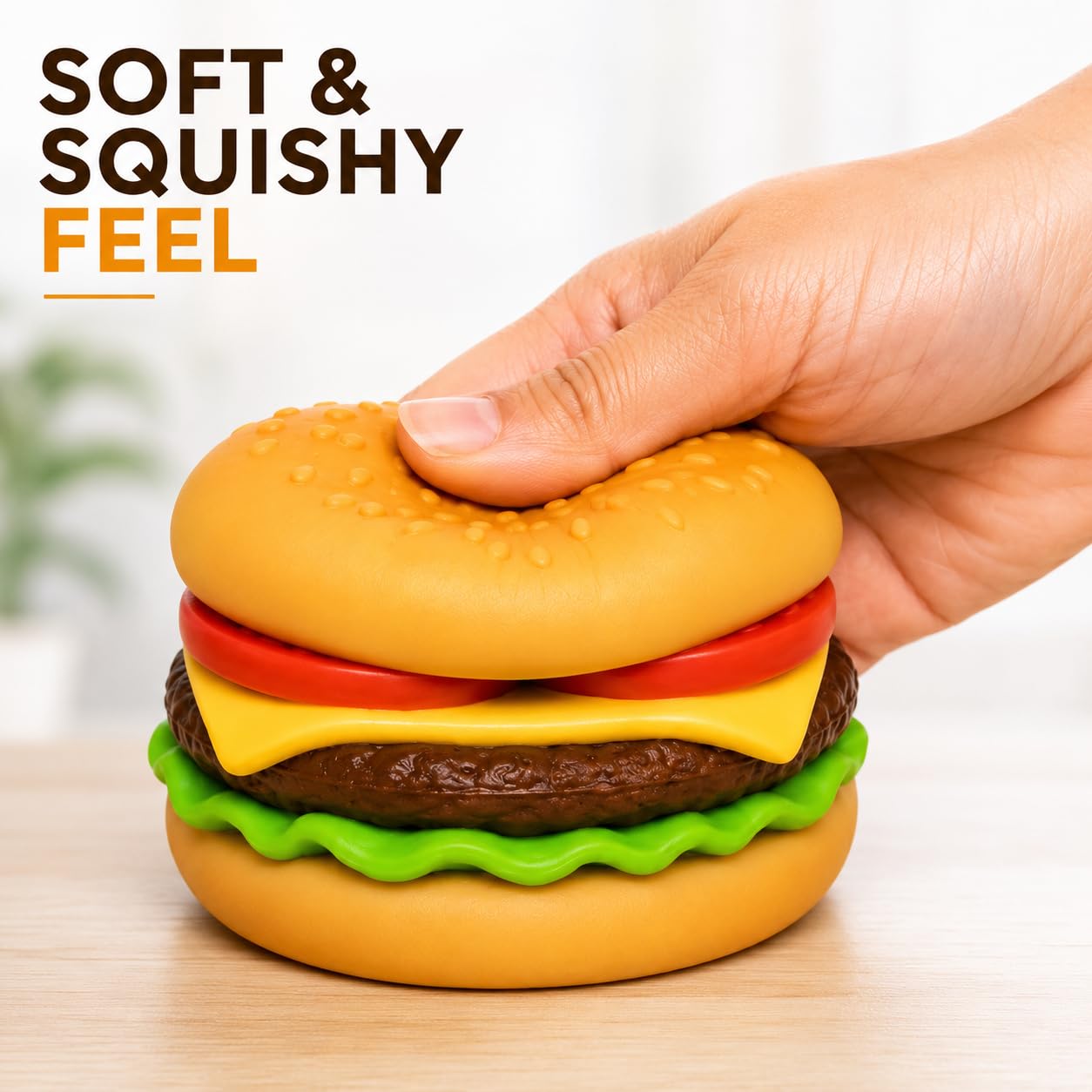 Squishy Burger Toy