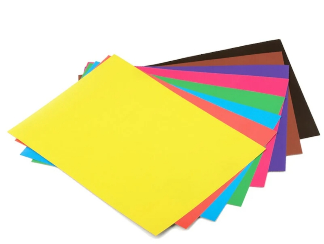 A-4 size colourful sheets
