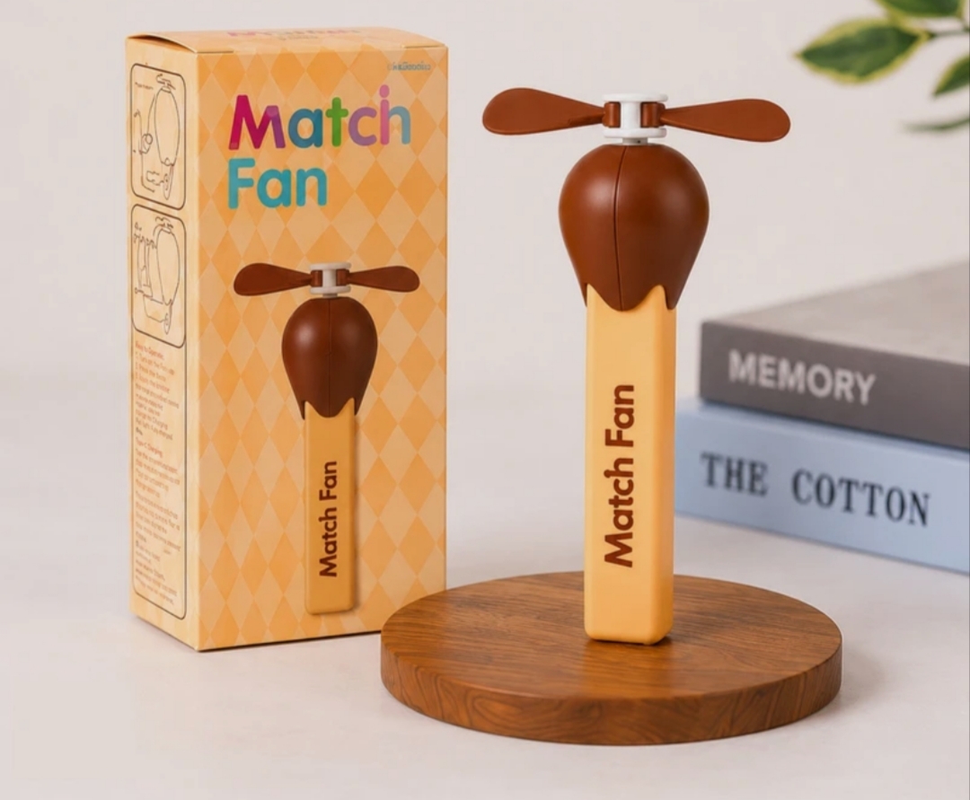 Capybara Matchstick Hand-held Fan