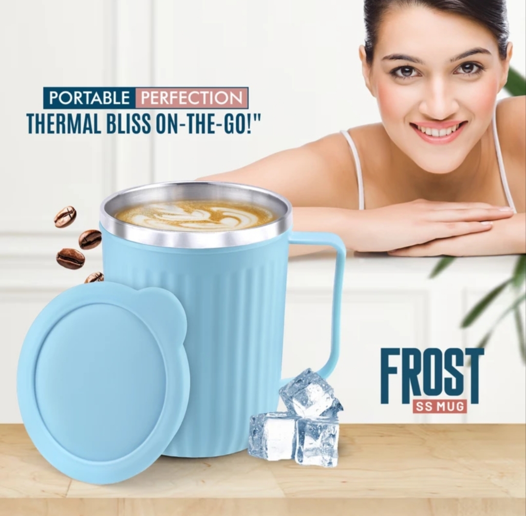 Double wall Mug with Lid