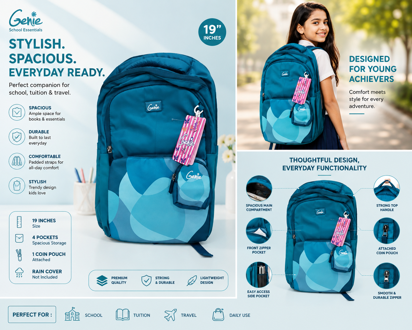 Genie School Bag