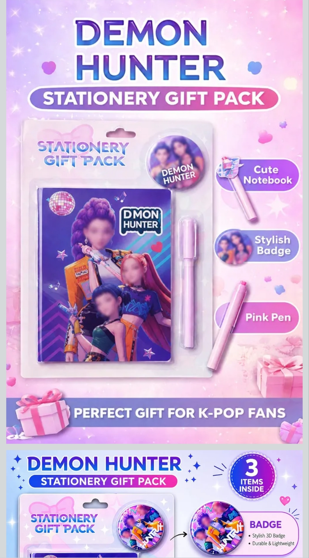 K-Pop Stationery Gift Set