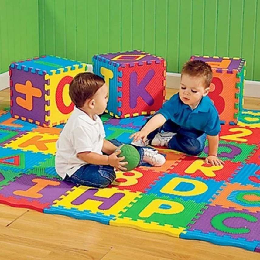 kids alphabet mat
