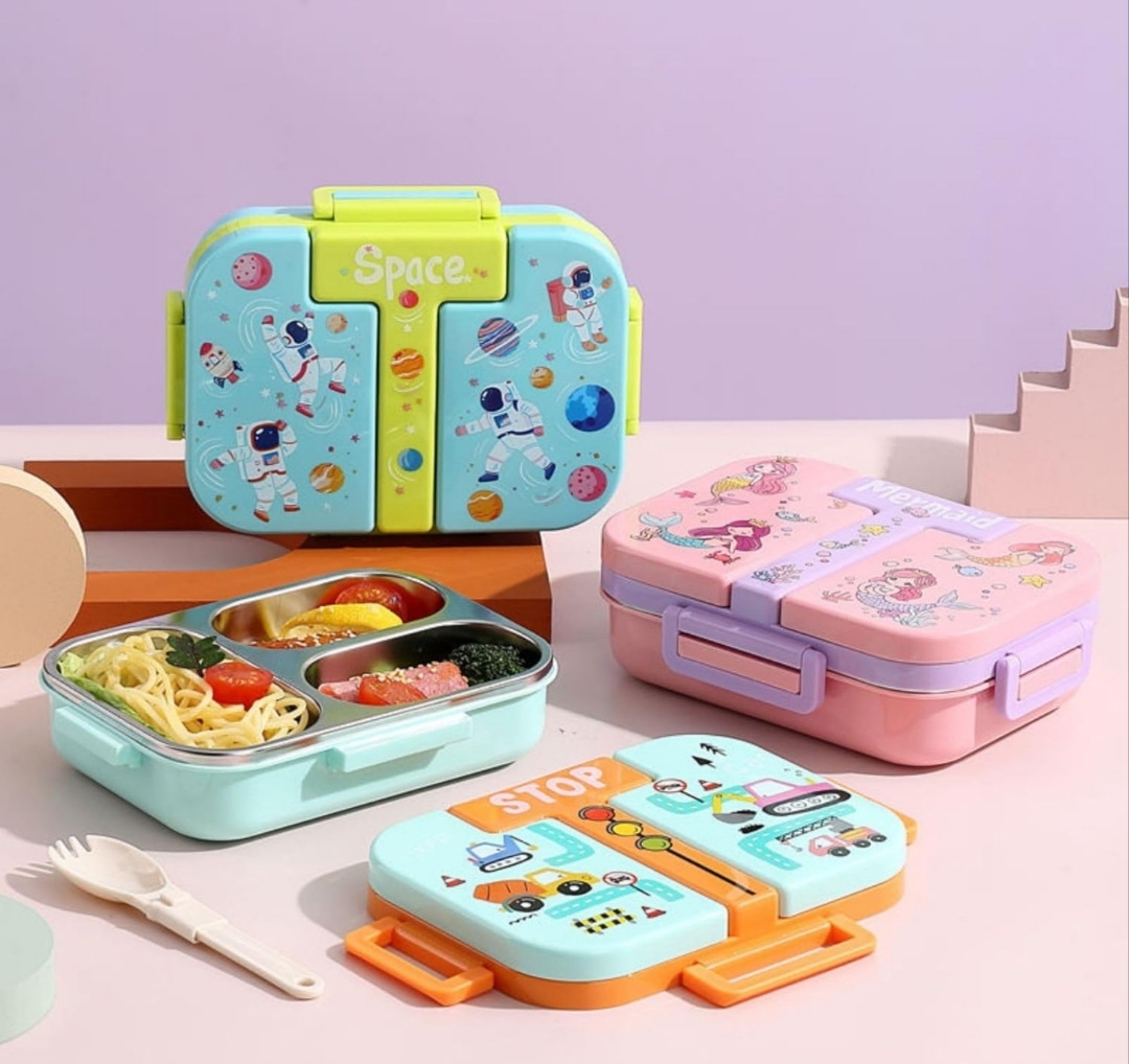 Kids Bento Lunch Box 3 Compartments