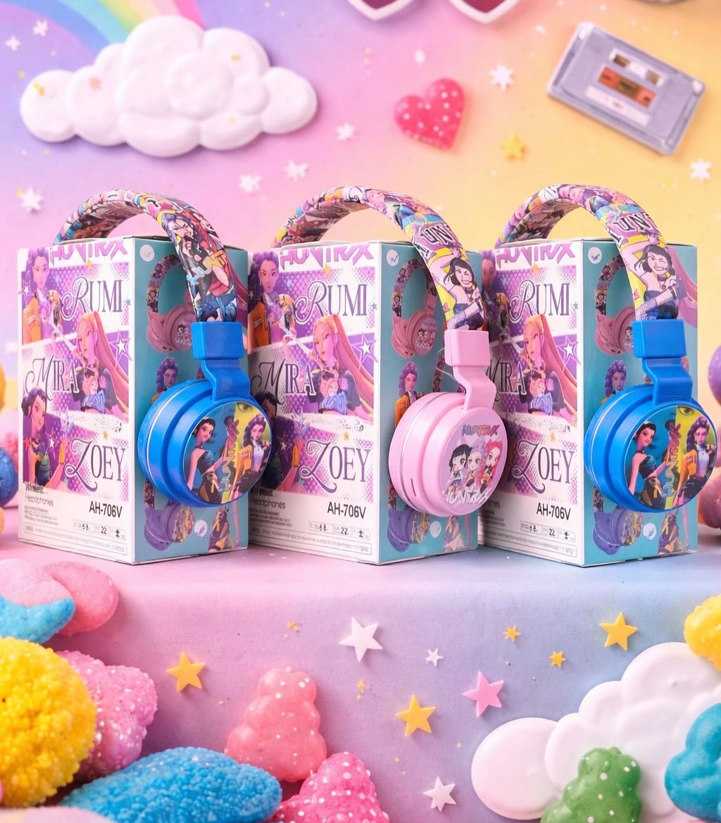 Multi Characters Bluetooth Headphones