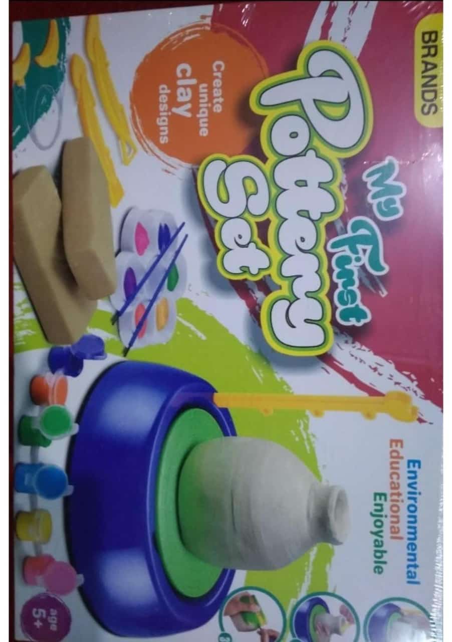 my first pottery set