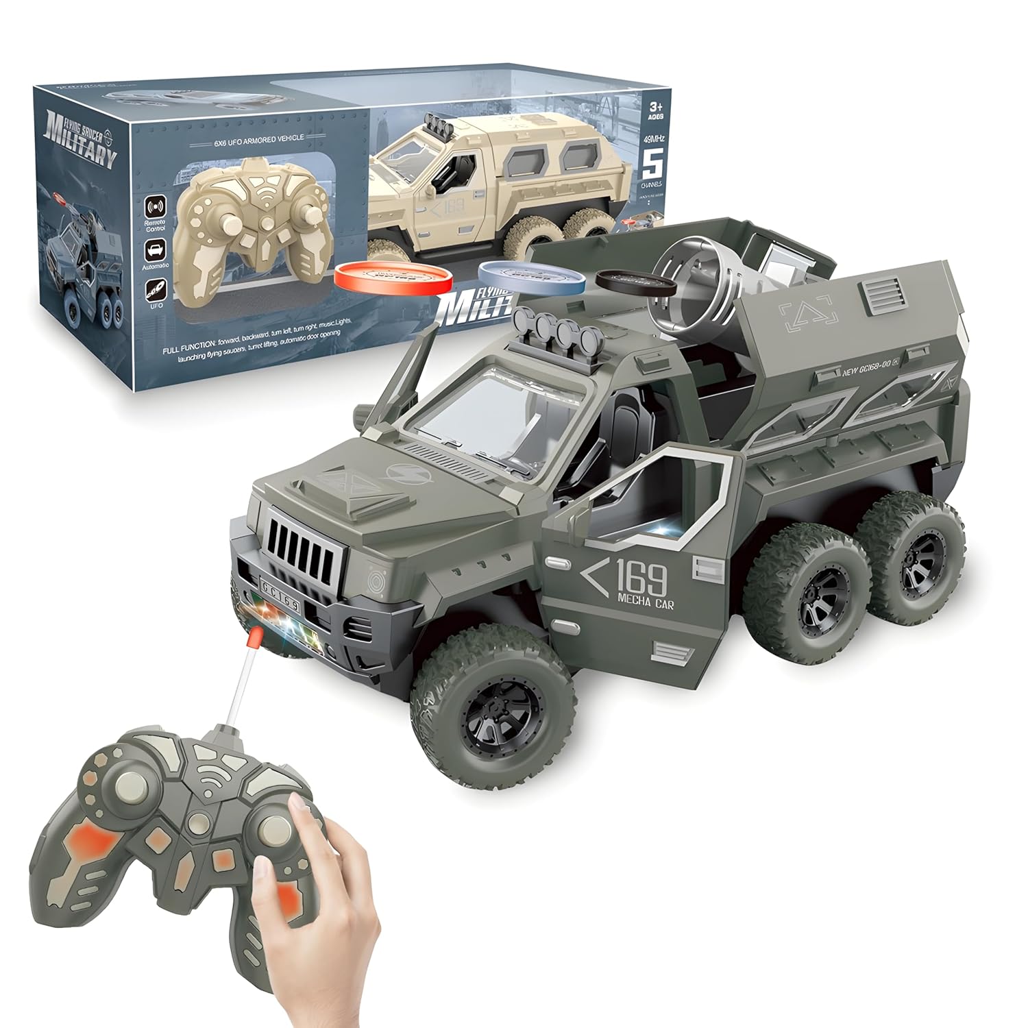 Remote Control Military Jeep
