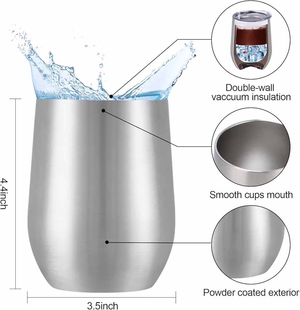 Stainless Steel Tumbler with lid