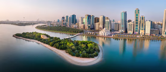 View of Sharjah skyline