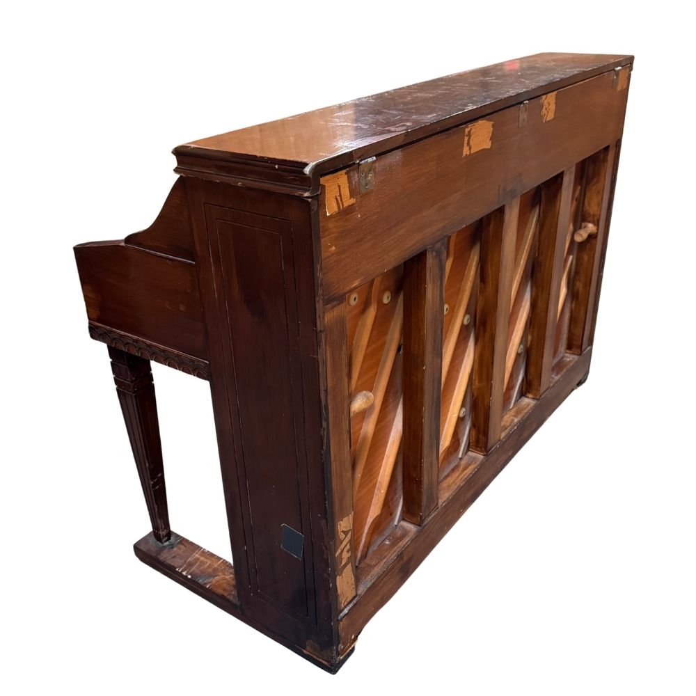 Brown Upright Piano Shell — view 3