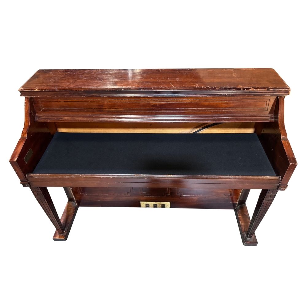 Brown Upright Piano Shell — view 6