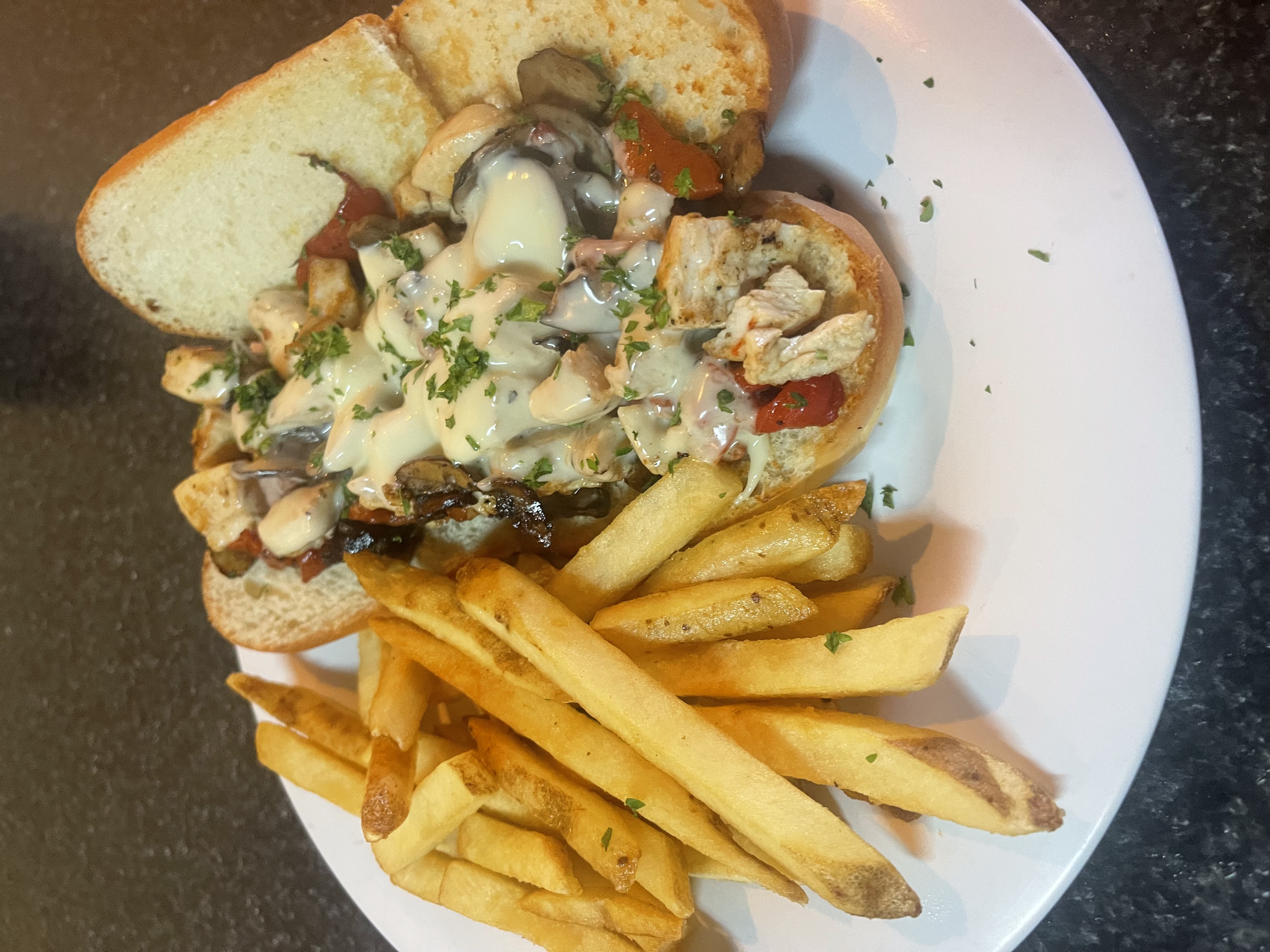 Chicken Philly Sandwich