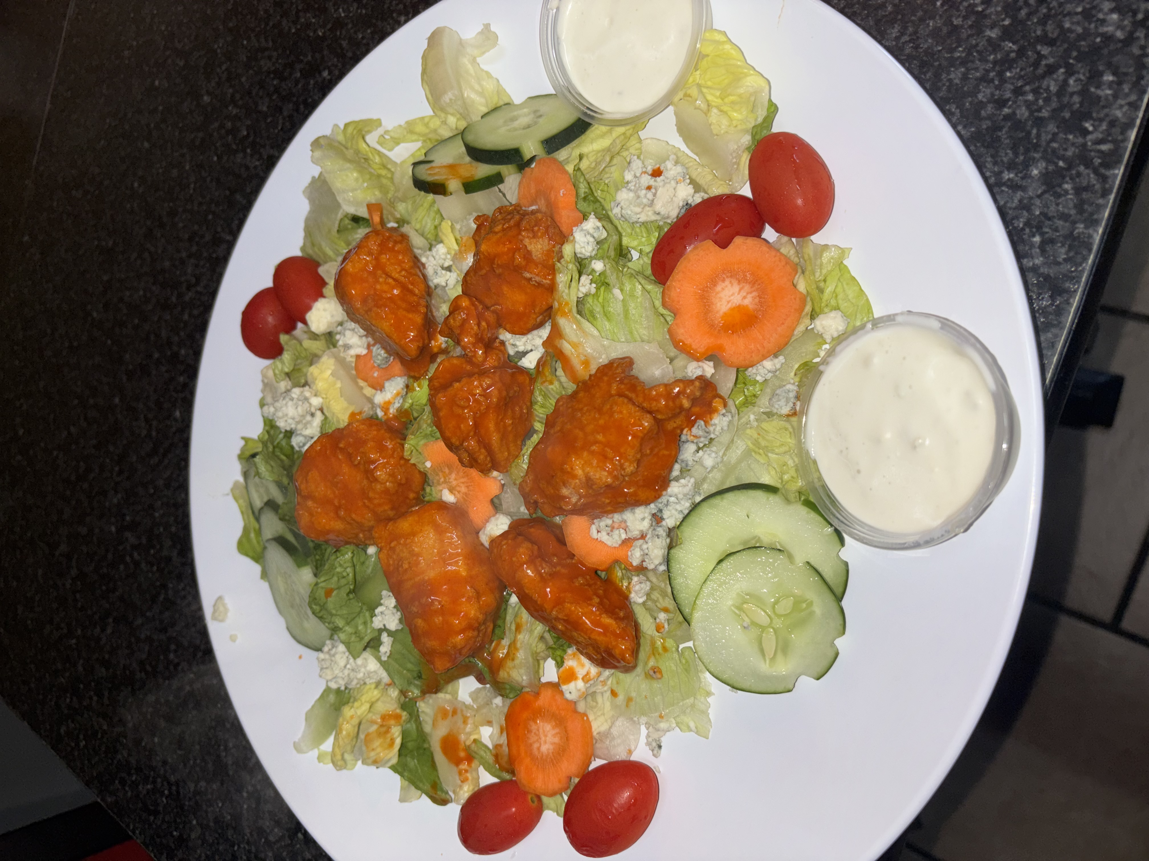 Garden Salad (Pictured with Buffalo Bites)