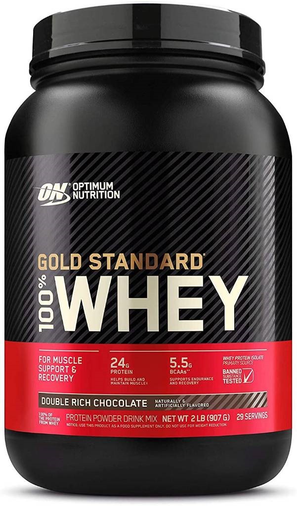 Optimum Nutrition Gold Standard 100% Whey Protein – Double Rich Chocolate (5 lb)