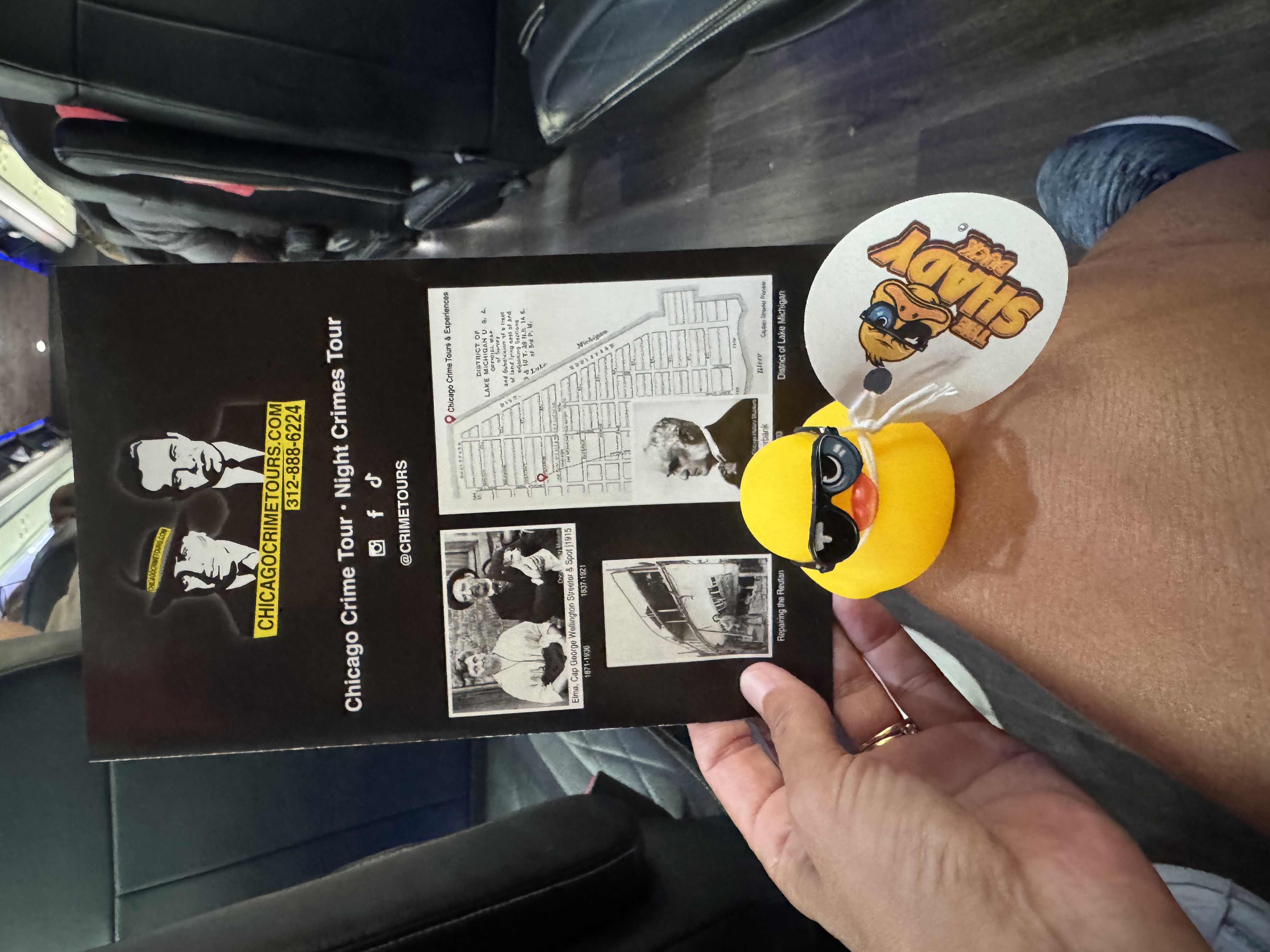 Shady Duck sighting: Eddie S., Chicago Crime Tours and Experiences - Gangsters, Mobsters and Criminals