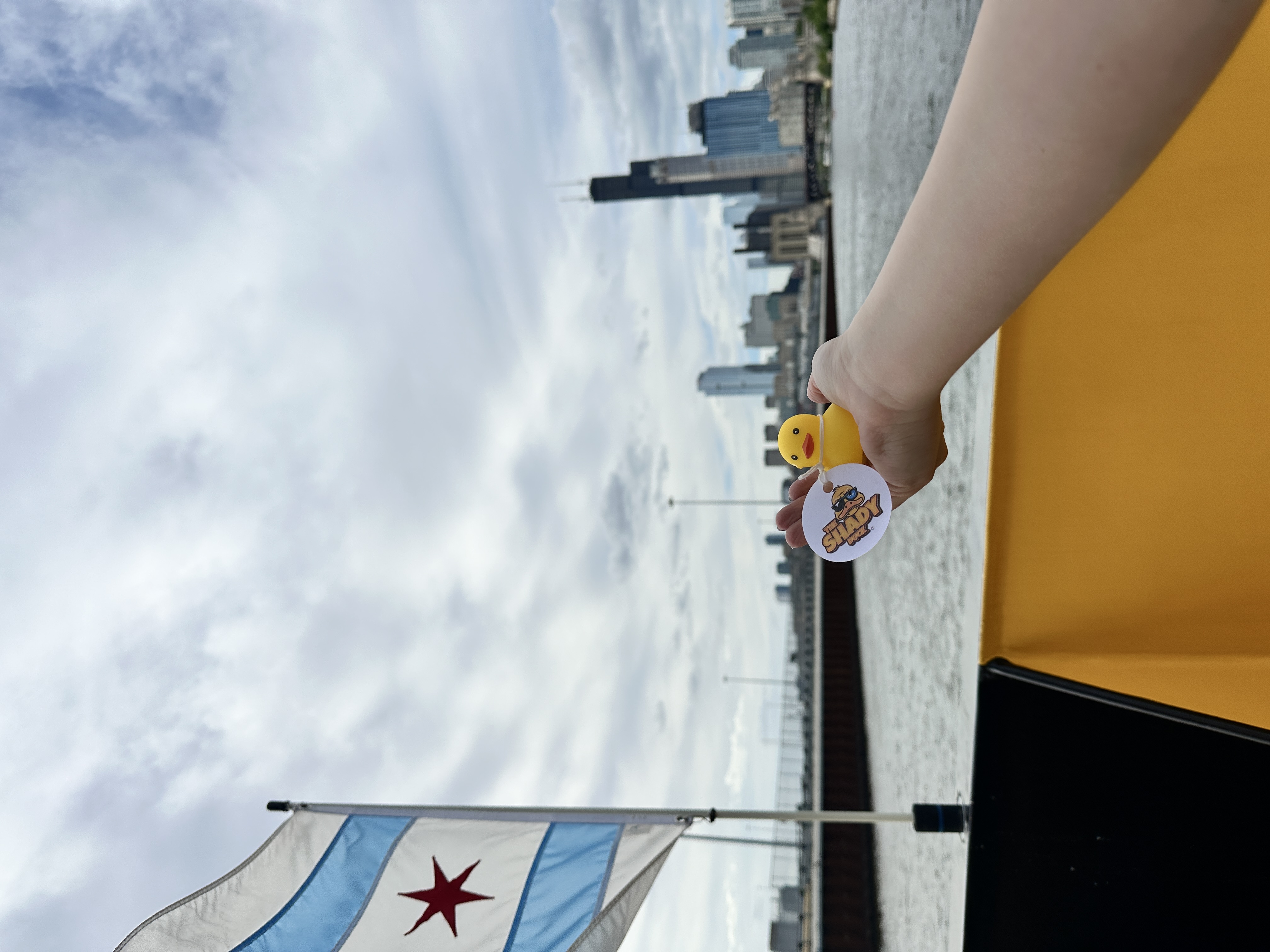 Shady Duck sighting: Robert H., Chicago water taxi, Chicago, IL