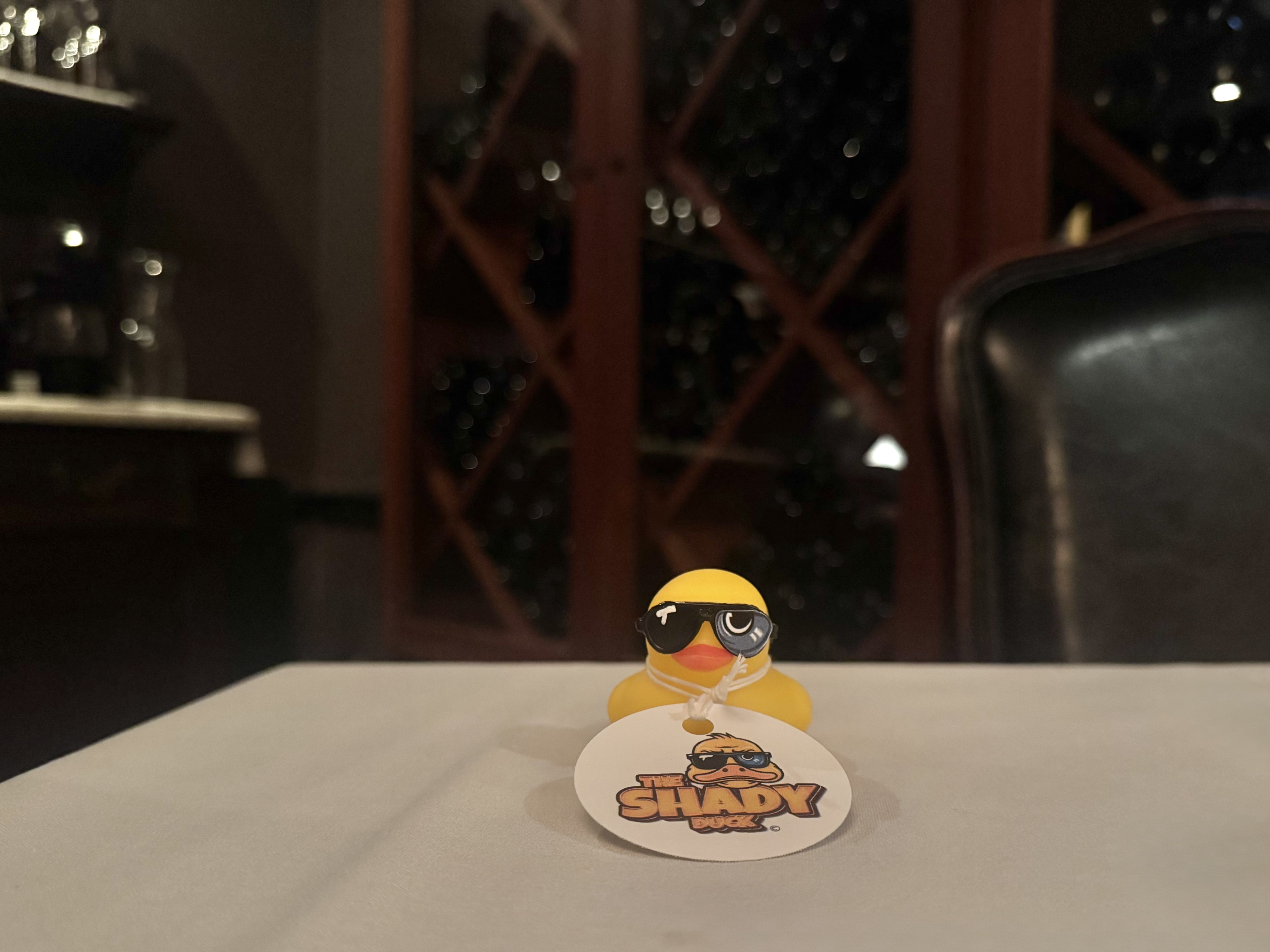 Shady Duck sighting: Holden S., Folk's Folly Prime Steak House