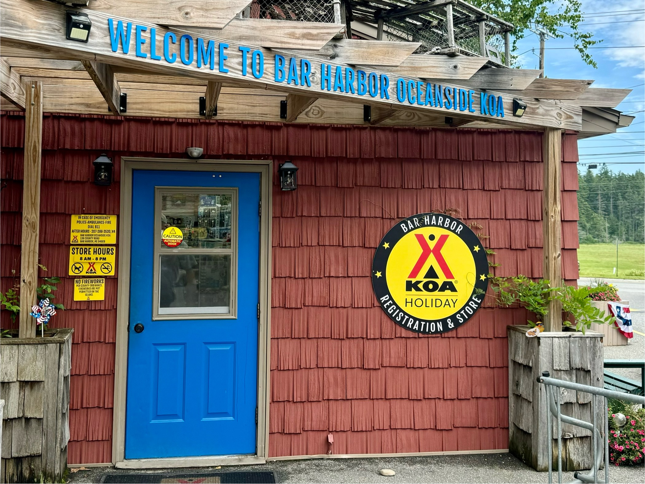 Shady Duck sighting: John B., Bar Harbor KOA, Bar Harbor, ME
