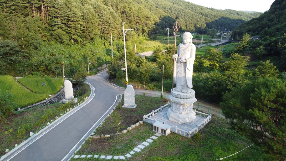 홍천 팔봉사 유일추모공원 수목장 사진