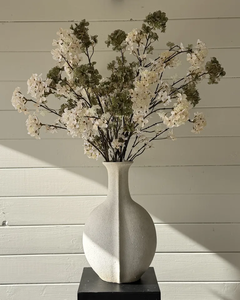 Bloesem boeket creme groen