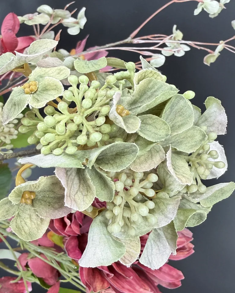 Mavelle mauve oudgroen veldboeket