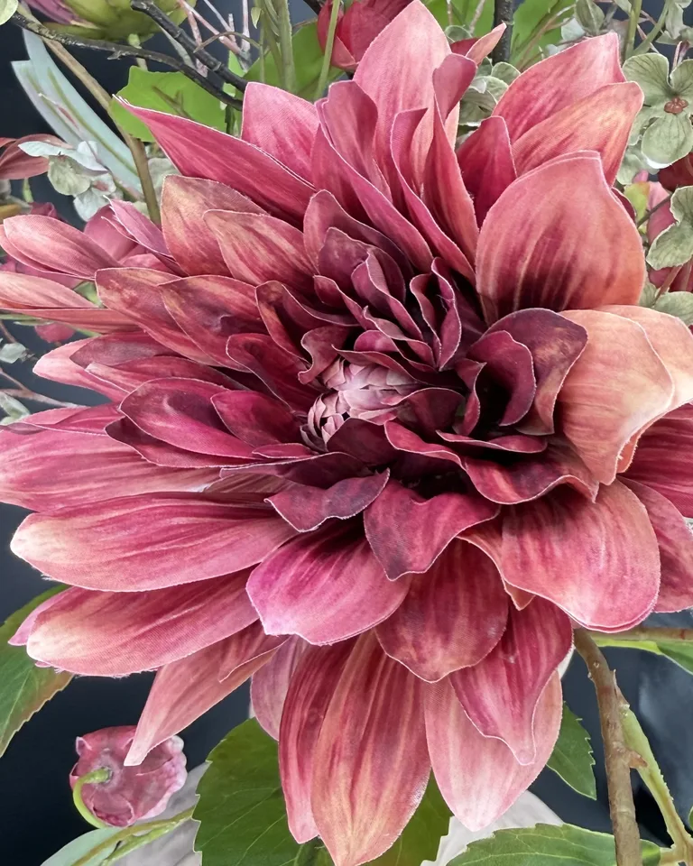 Mavelle mauve oudgroen veldboeket