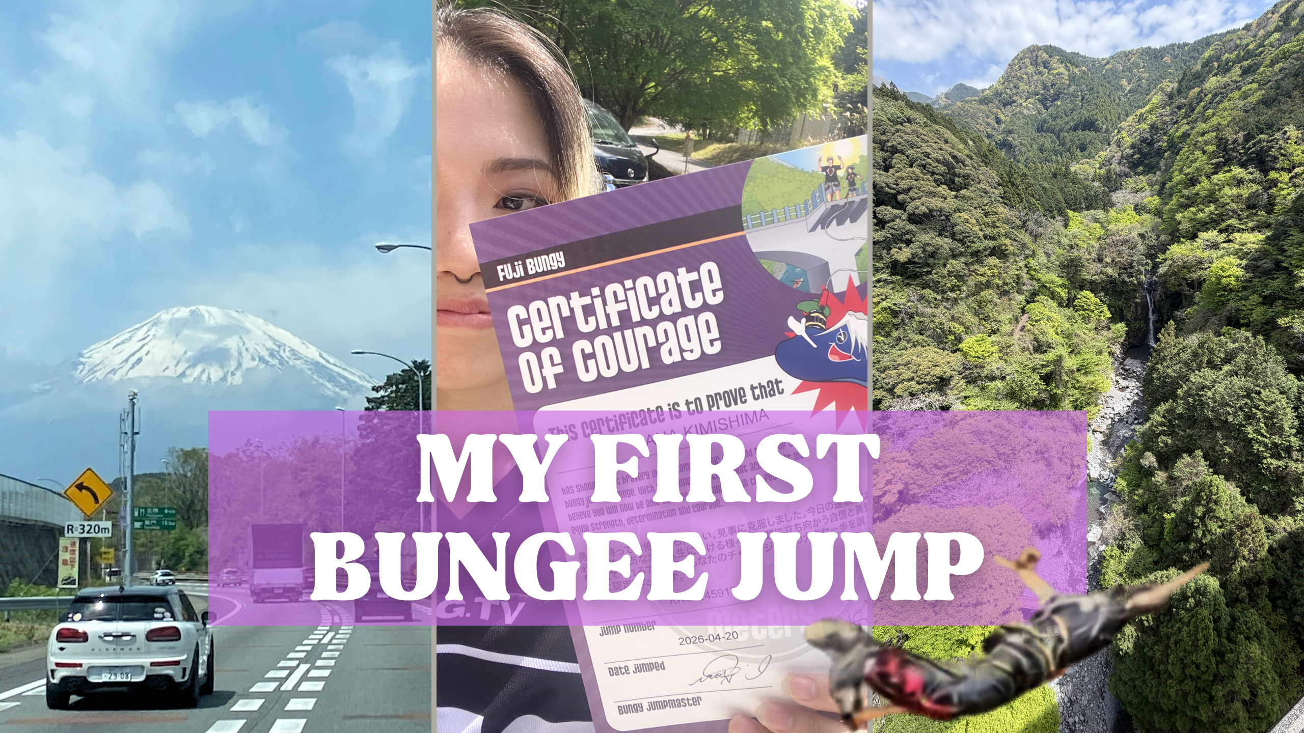 Another activity in Japan - Bungee Jumping