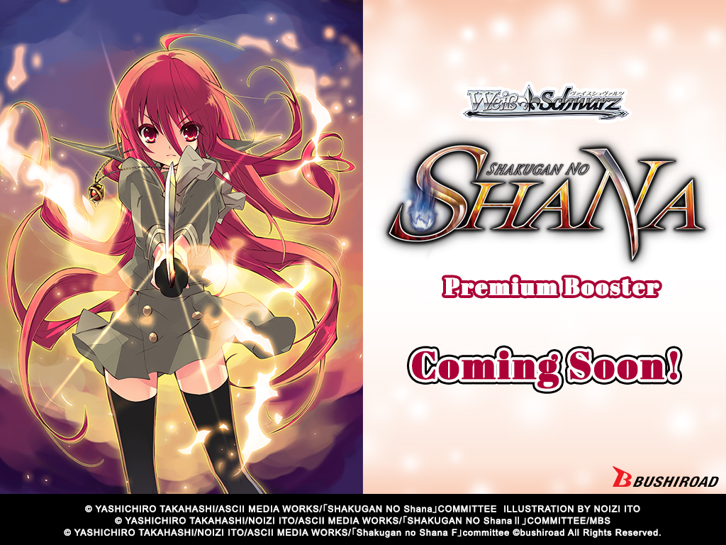 Image of Unleashing the Flame Haze: Weiss Schwarz Set Welcomes Shakugan no Shana