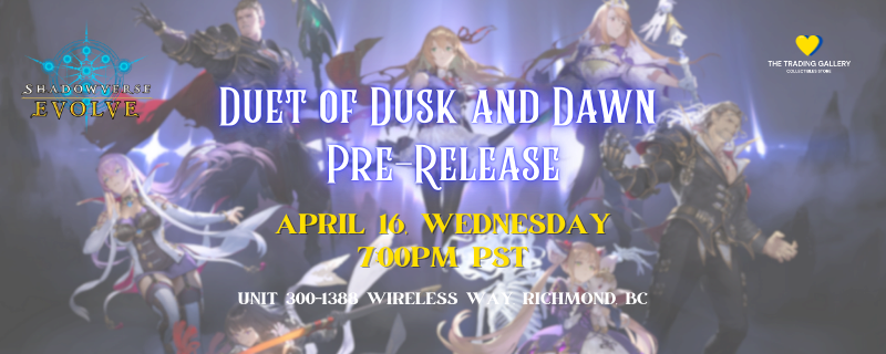 Image of Shadowverse Evolved Duet of Dusk and Dawn Pre